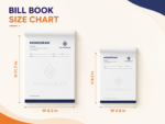 Full Colour Printed Bill Books