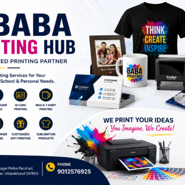 Poster Printing Services by Baba Printing Hub