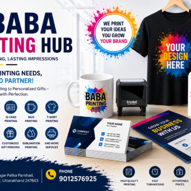 Poster Printing Services by Baba Printing Hub
