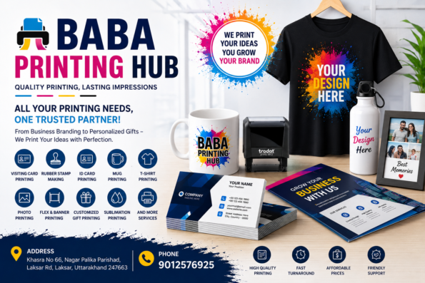 Why Baba Printing Hub is the Best Choice for Custom Printing Services
