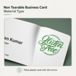 Non Tearable Business Card