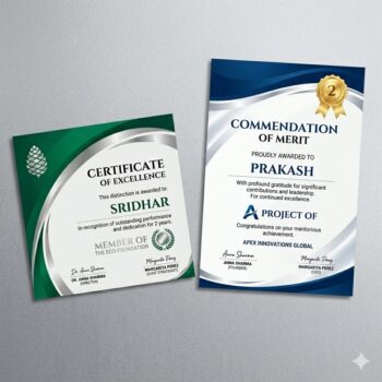 Premium Paper Certificates